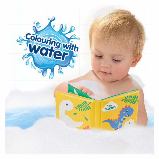 SES Badboek - Kleuren met Water Dino's - Foto 5