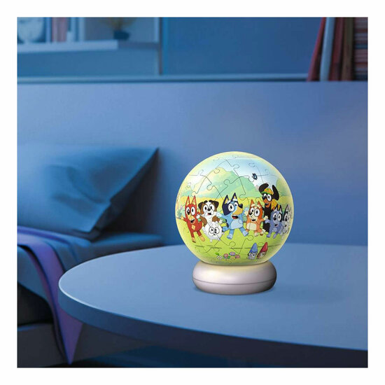 Ravensburger 3D Puzzel Nachtlamp Bluey - 73st. - Foto 5