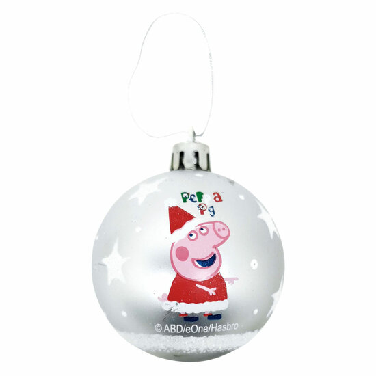 Kerstballen Peppa Pig - 10st