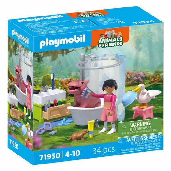 Playmobil Animals &amp; Friends Dierenbadplezier - 71950