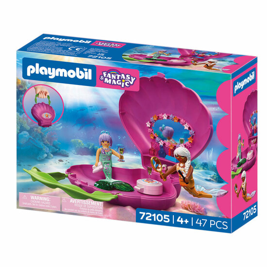 Playmobil Fantasy &amp; Magic  Zeemeermin Schelpentas - 72105