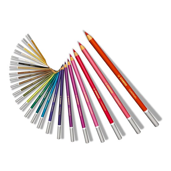 STABILO CarbOthello - Kalkpastel Kleurpotlood - Metalen Set 48 St. - Foto 6