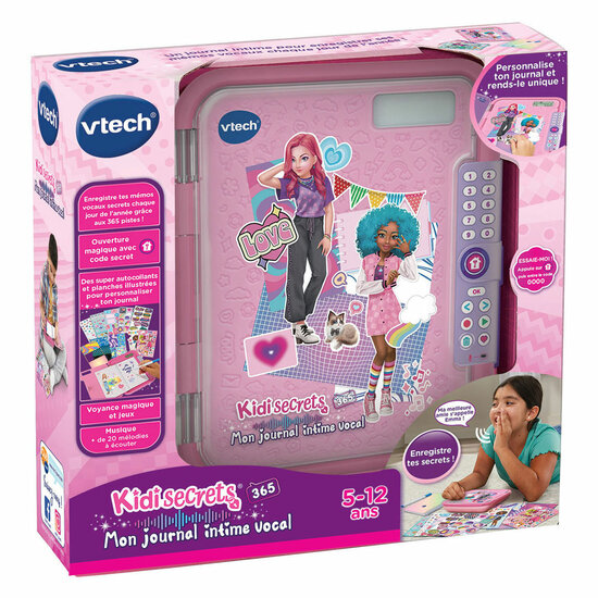 VTech KidiSecrets 365 Mijn Geheime Dagboek - Roze - Foto 5
