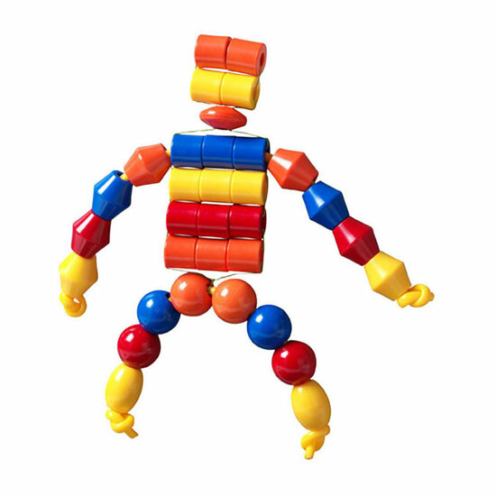 Creall Superkralen 7 Vormen 5 Kleuren - 245st. - Foto 5