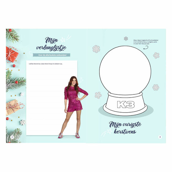K3 Kerstspecial Doeboek - Foto 6