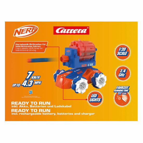 Carrera RC 2,4GHz Nerf Blasting Car - Foto 9