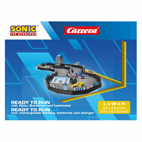 Carrera RC 2,4GHz Racebaan Team Sonic Racing  Tabletop Racing Set - 1:43 - Foto 11