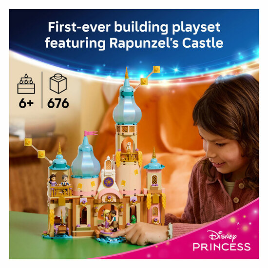 LEGO Disney Princess 43297 Rapunzels Kasteel - Foto 11