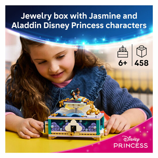 LEGO Disney Princess 43295 Jasmines Sieradendoos - Foto 11