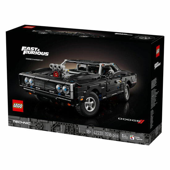 LEGO Technic 42231 Fast and Furious Dodge Charger R/T Auto - Foto 8