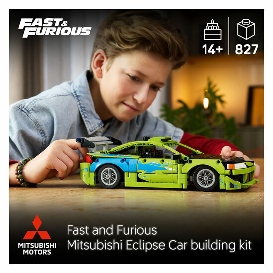 LEGO Technic 42229 Fast and Furious Mitsubishi Eclipse Auto - Foto 10