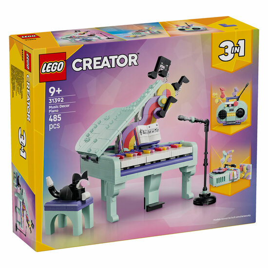 LEGO Creator 31392 Piano met Kat - Foto 7