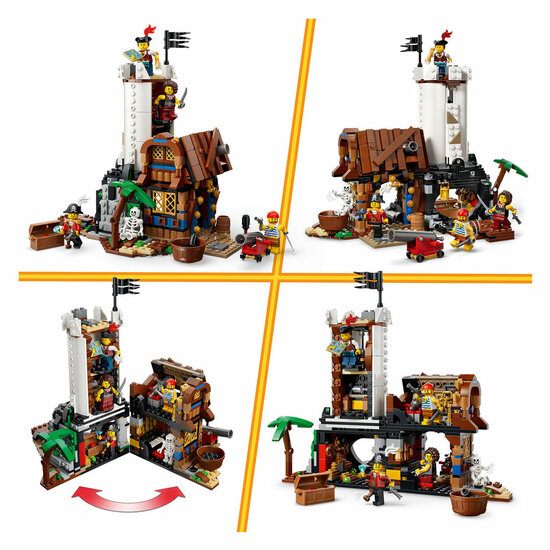 LEGO Creator 31387 Klassiek Piratenschip - Foto 5