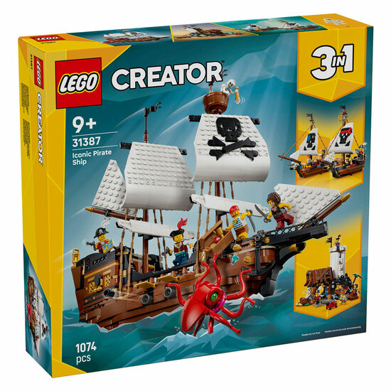 LEGO Creator 31387 Klassiek Piratenschip - Foto 7