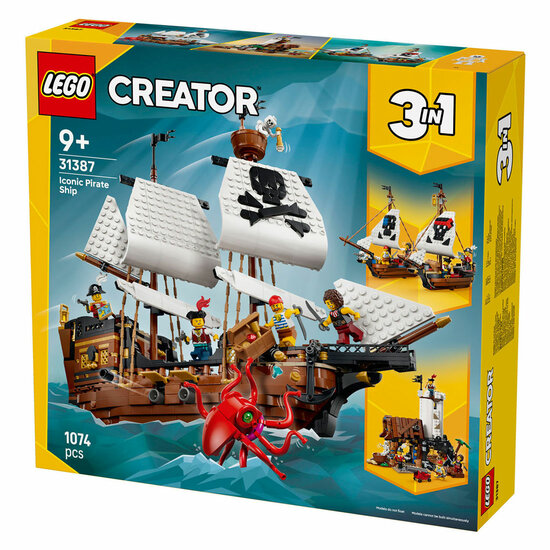 LEGO Creator 31387 Klassiek Piratenschip - Foto 8