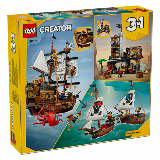 LEGO Creator 31387 Klassiek Piratenschip - Foto 9