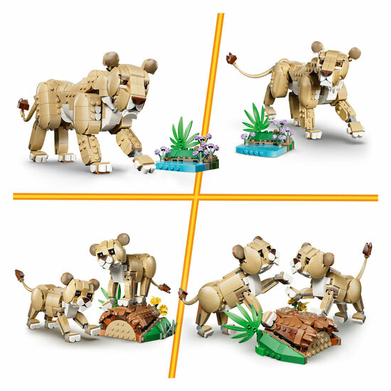 LEGO Creator 31386 Wilde Dieren: Majestueuze Leeuw - Foto 5