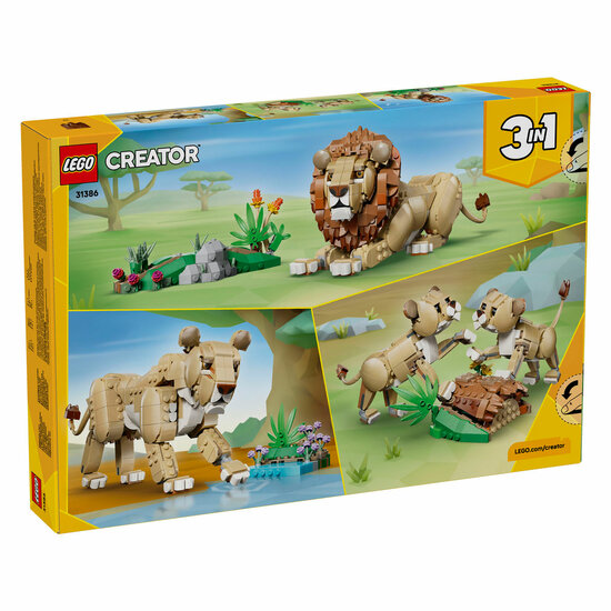 LEGO Creator 31386 Wilde Dieren: Majestueuze Leeuw - Foto 9