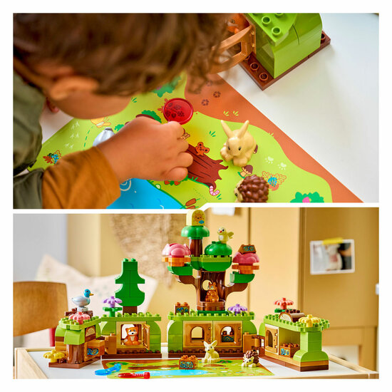 LEGO DUPLO 10480 Ontdekkingsbos met Wilde Dieren - Foto 9