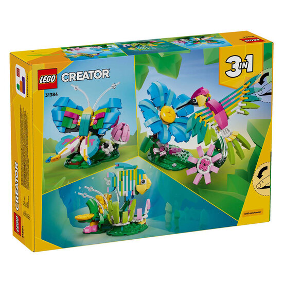 LEGO Creator 31384 Wilde dieren: kleurrijke kolibrie - Foto 6