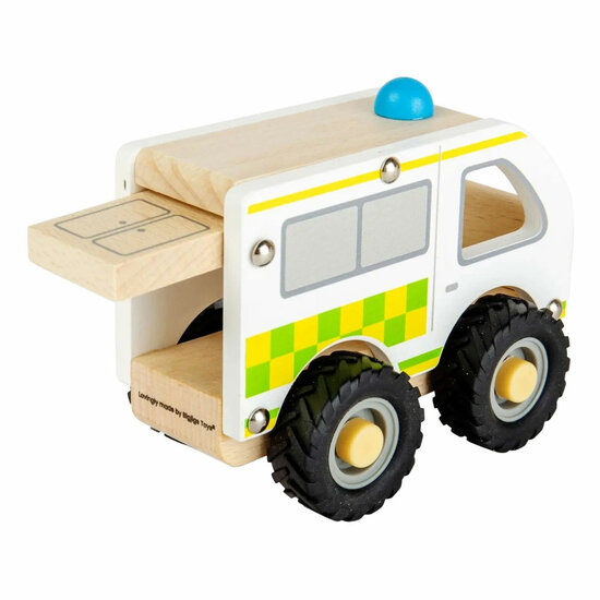 Bigjigs Houten Ambulance - Foto 5