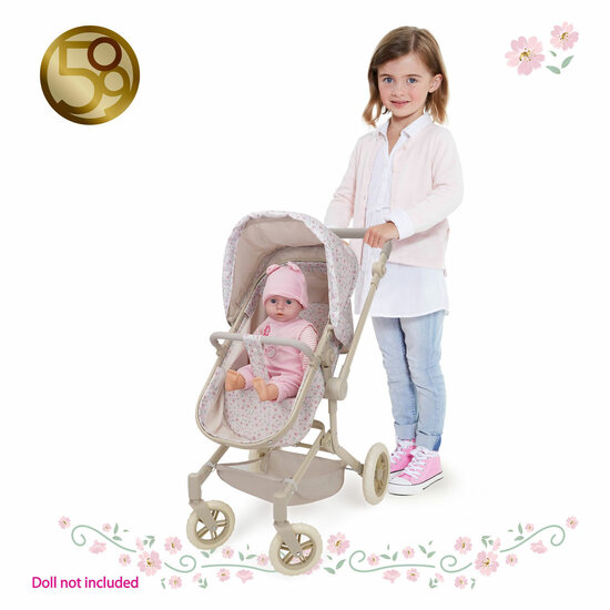 509 Crew - CityPark 2-in-1 Deluxe Poppenwagen &amp; Buggy - Foto 5