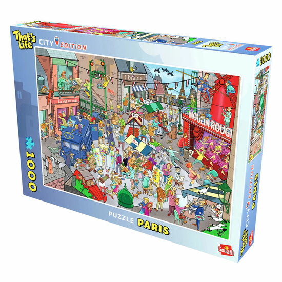 Golitath That's Life City Edition: Parijs Legpuzzel - 1000st. - Foto 5