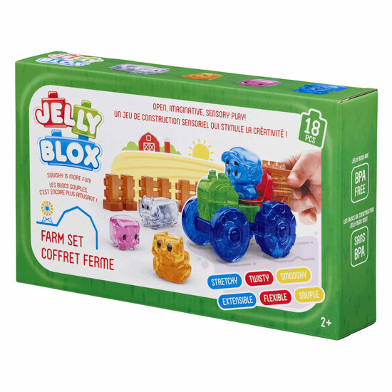 Jelly Blox - Boerderijset - 18dlg. - Foto 5