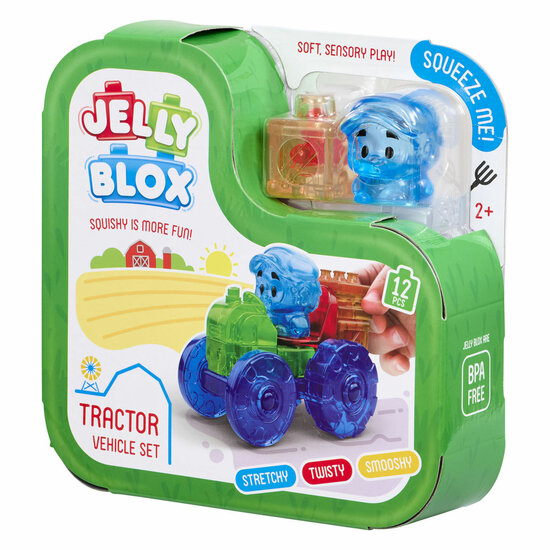 Jelly Blox - Traktor en Boer - 12dlg. - Foto 5