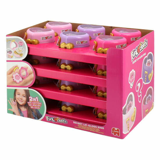 Jumbo FunLockets Geheime Lipgloss Ring - Foto 7