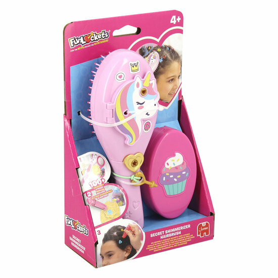 Jumbo FunLockets Geheime Haarborstel Met Glinsters - 8st. - Foto 5