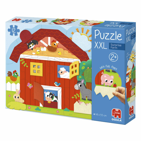 Jumbo Goula Puzzel XXL Surprise Farm - 12st. - Foto 6