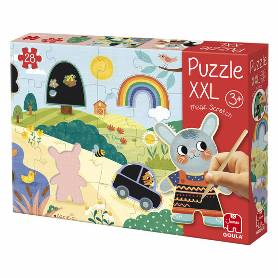 Jumbo Goula Puzzel XXL Magische Kraspuzzel - 27st. - Foto 7