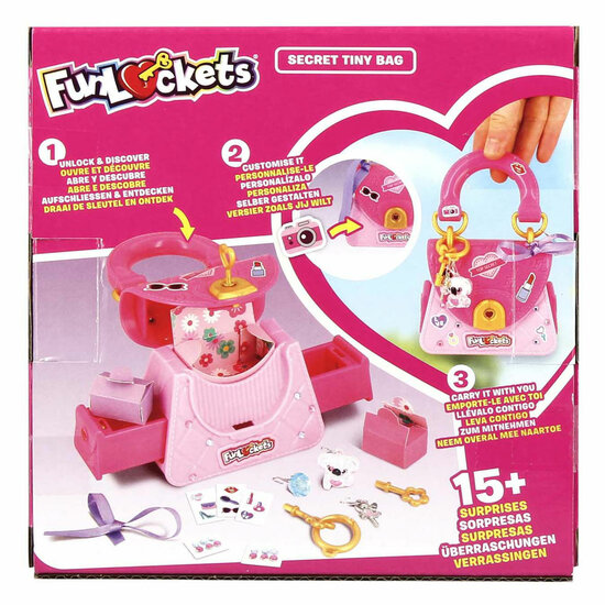 FunLockets Mini Schoudertas met Geheime Verrassingen - Foto 5