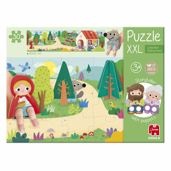 Jumbo Goula Legpuzzel XXL Roodkapje, 30st. - Foto 5