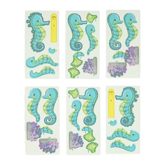 DIY 3D Model Puzzel - Zeepaard - Foto 5
