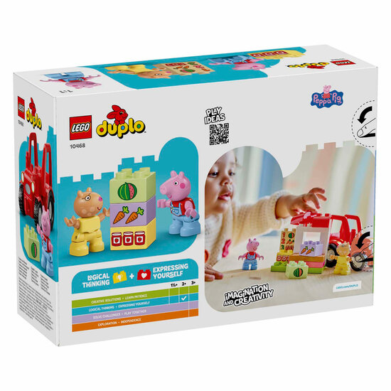 LEGO DUPLO 10468 Tractor en marktkraam - Foto 6