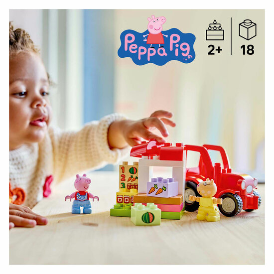 LEGO DUPLO 10468 Tractor en marktkraam - Foto 10