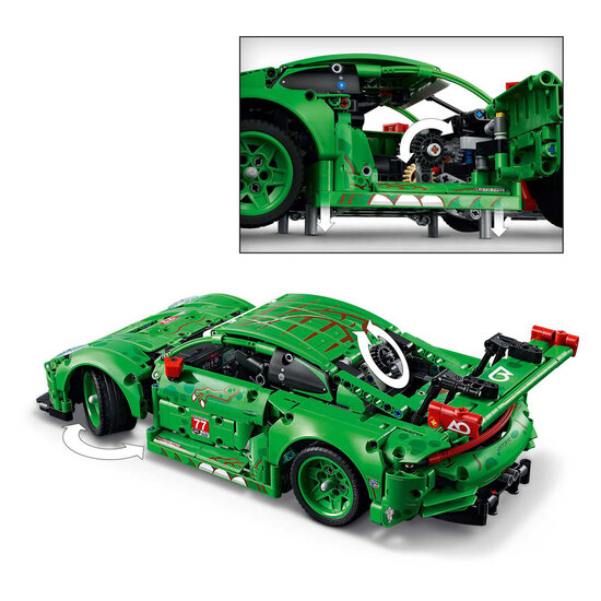 LEGO Technic 42224 Porsche 911 GT3 R REXY AO Racing auto - Foto 7