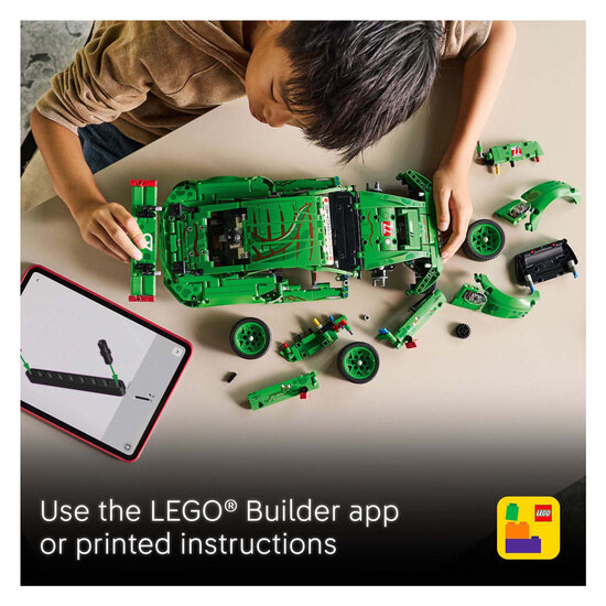 LEGO Technic 42224 Porsche 911 GT3 R REXY AO Racing auto - Foto 8