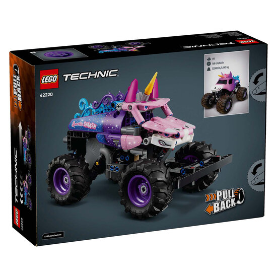 LEGO Technic 42220 Monster Jam Sparkle Smash pull-back - Foto 6