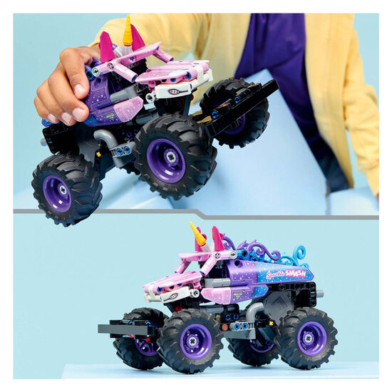 LEGO Technic 42220 Monster Jam Sparkle Smash pull-back - Foto 10