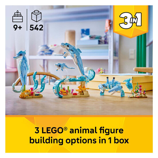 LEGO Creator 31385 Zeedieren: prachtige dolfijnen - Foto 9