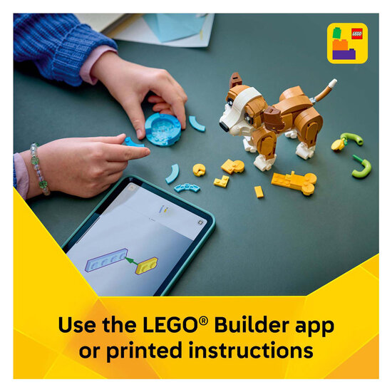 LEGO Creator 31382 Schattige dieren: speelse puppy - Foto 9