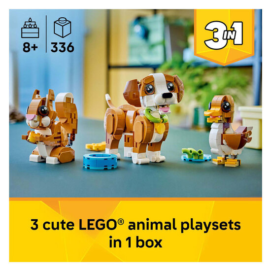 LEGO Creator 31382 Schattige dieren: speelse puppy - Foto 10