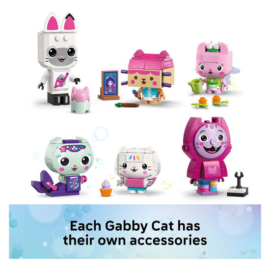 LEGO Gabby's Poppenhuis 11215 Gabbys bouwbare kattenvriendjes - Foto 7