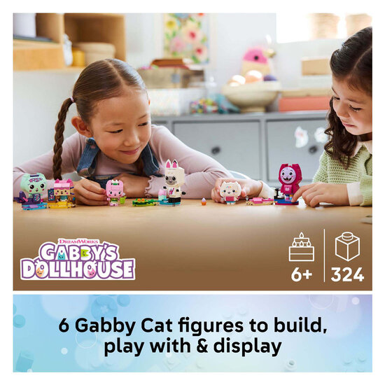 LEGO Gabby's Poppenhuis 11215 Gabbys bouwbare kattenvriendjes - Foto 12