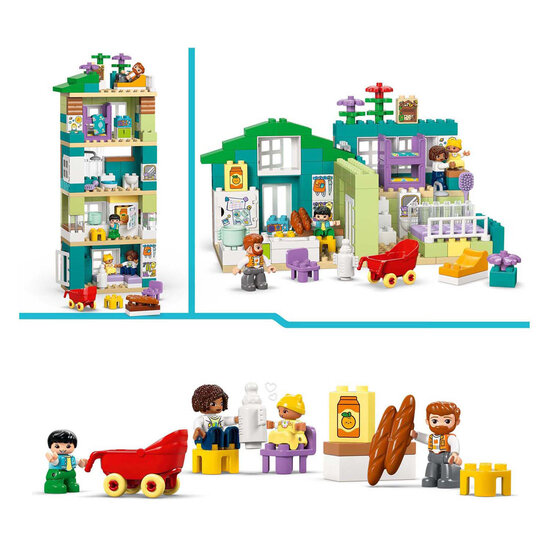 LEGO DUPLO 10470 3-in-1 modern woonhuis met figuren - Foto 7