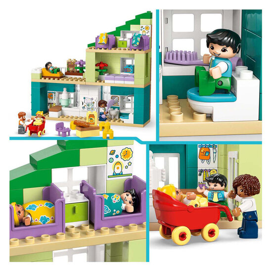 LEGO DUPLO 10470 3-in-1 modern woonhuis met figuren - Foto 8