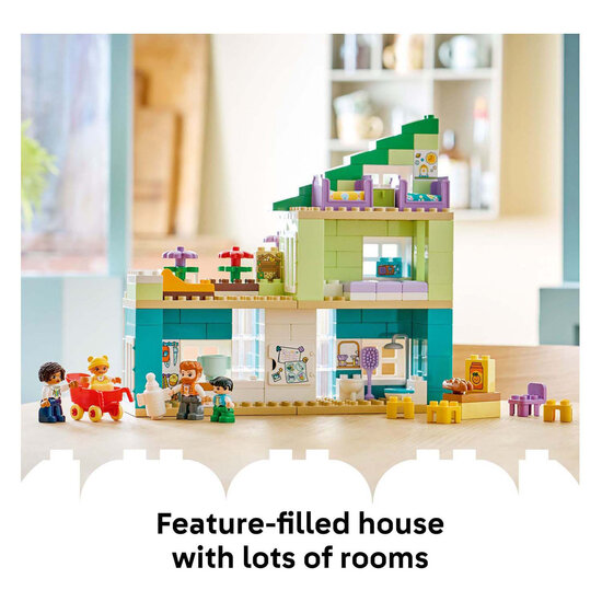 LEGO DUPLO 10470 3-in-1 modern woonhuis met figuren - Foto 10